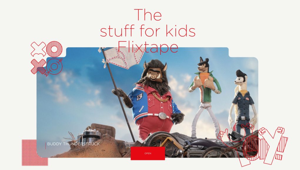 Flixtape stuff for kids