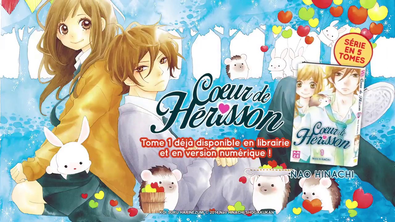 Cœur de Hérisson, le tome 1 du manga est paru chez Kazé - L'Ecran à la Page