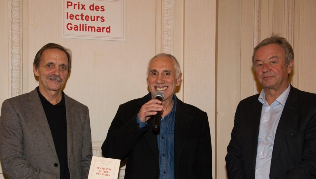 René Frégni reçoit le Prix des lecteurs Gallimard 2017.