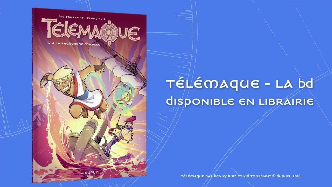 Télémaque tome 1, bande annonce de la BD - L'Ecran à la Page